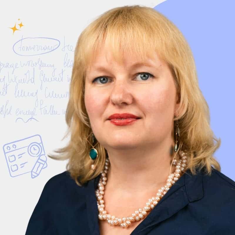 Alexandra, English tutor